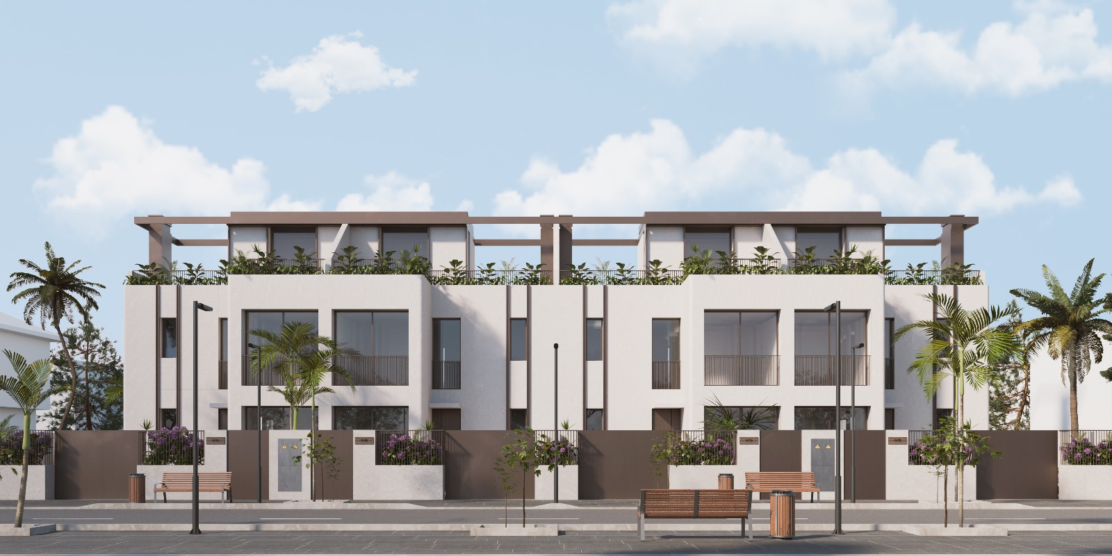 Promoción Unifamiliares adosadas en el Grao de Burriana (Castellón) 