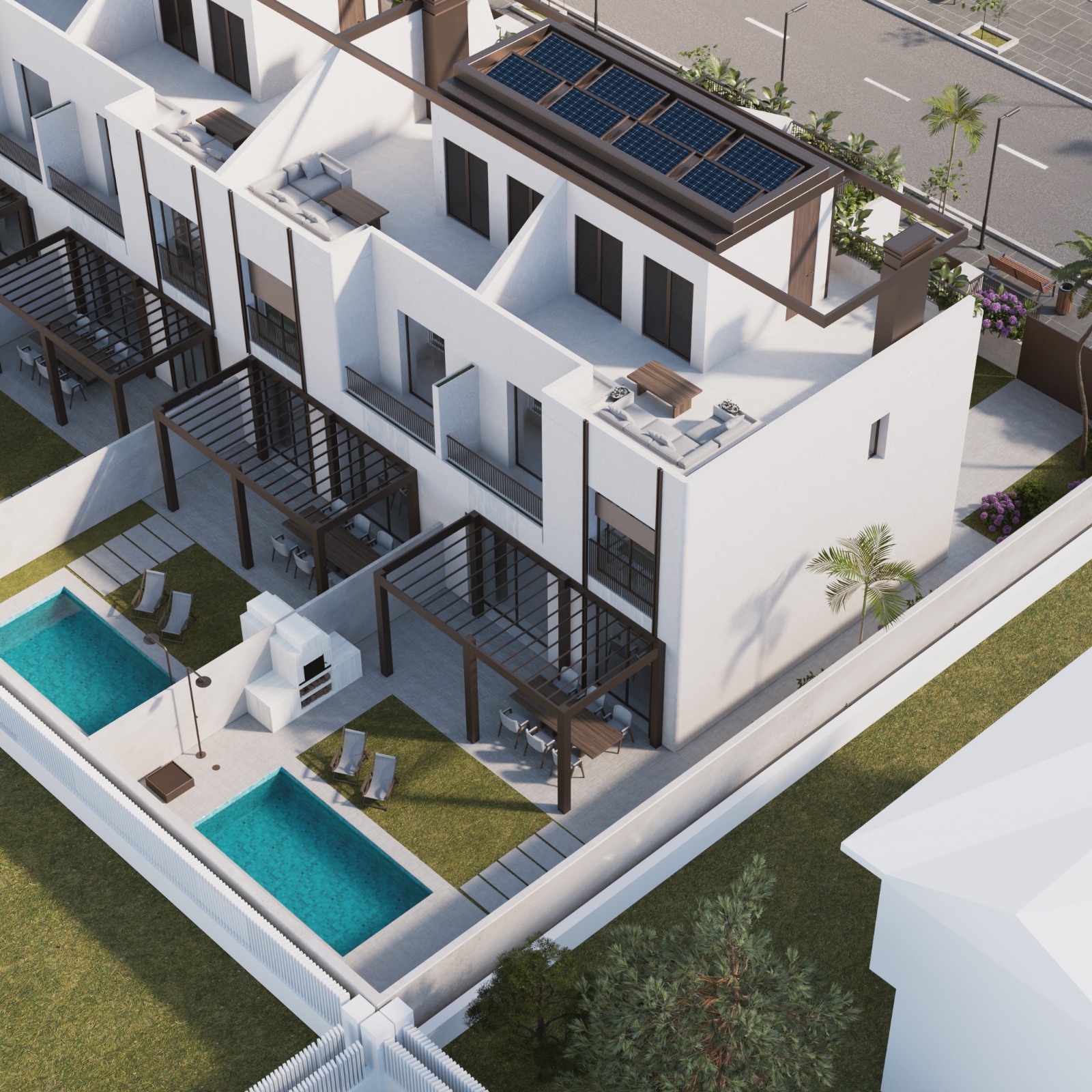 Promoción Unifamiliares adosadas en el Grao de Burriana (Castellón) 