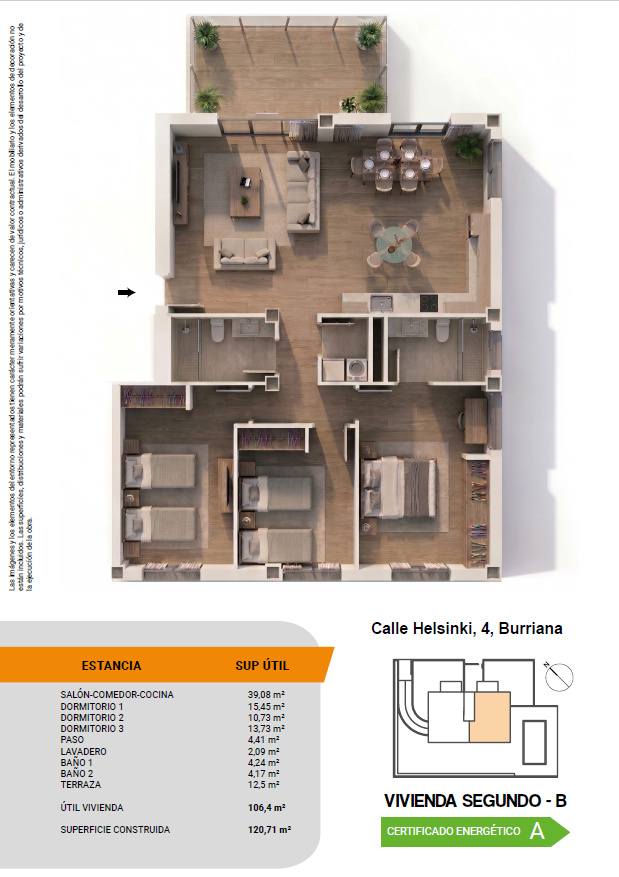 Calle Helsinki, 4, Burriana, bajo b